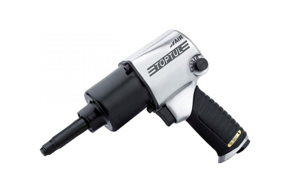 Пневмогайковерт Toptul SUPER DUTY 1/2", 542 Нм, длинн. жало KAAB1640