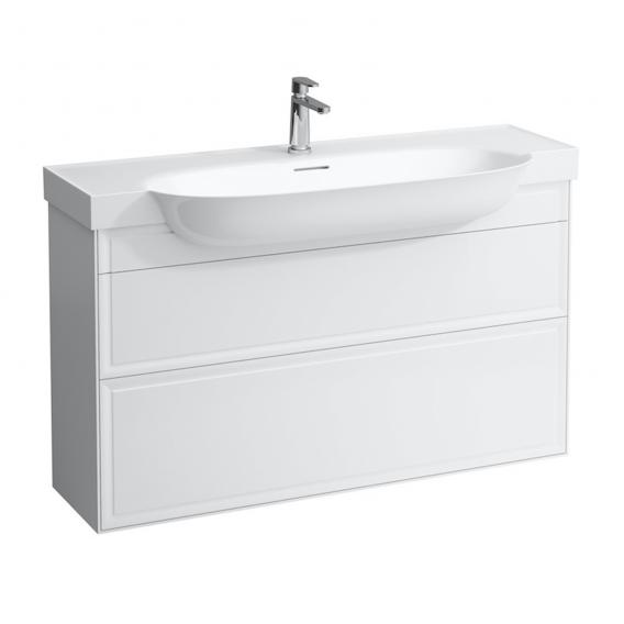Мебель для ванной Laufen New Classic 120 см, 2 ящика, белый глянец