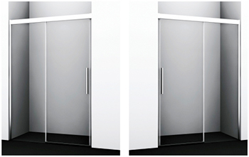 Душевая дверь WasserKRAFT Salm 27I04 90x200