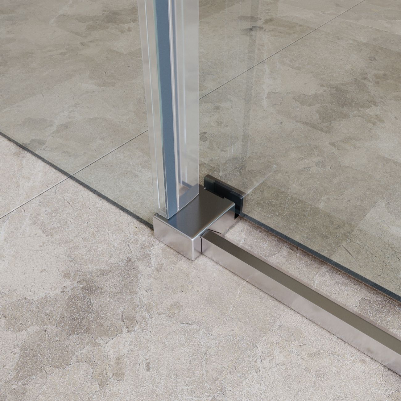 Душевая дверь BelBagno SOFT_CLOSE-2-BF-1-120-C-Cr 120x200 прозрачная, хром