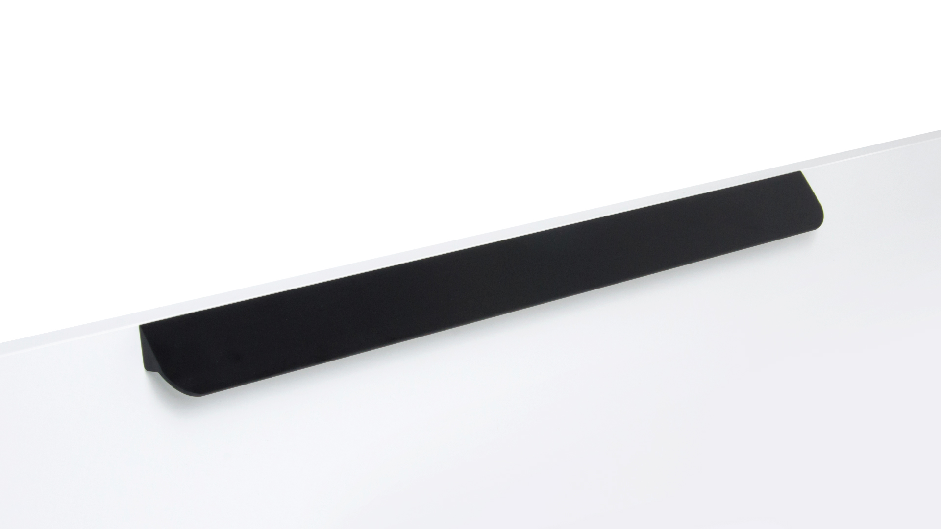 Ручка для тумбы Cezares Eco 40см черная матовая RS156BL.3/320