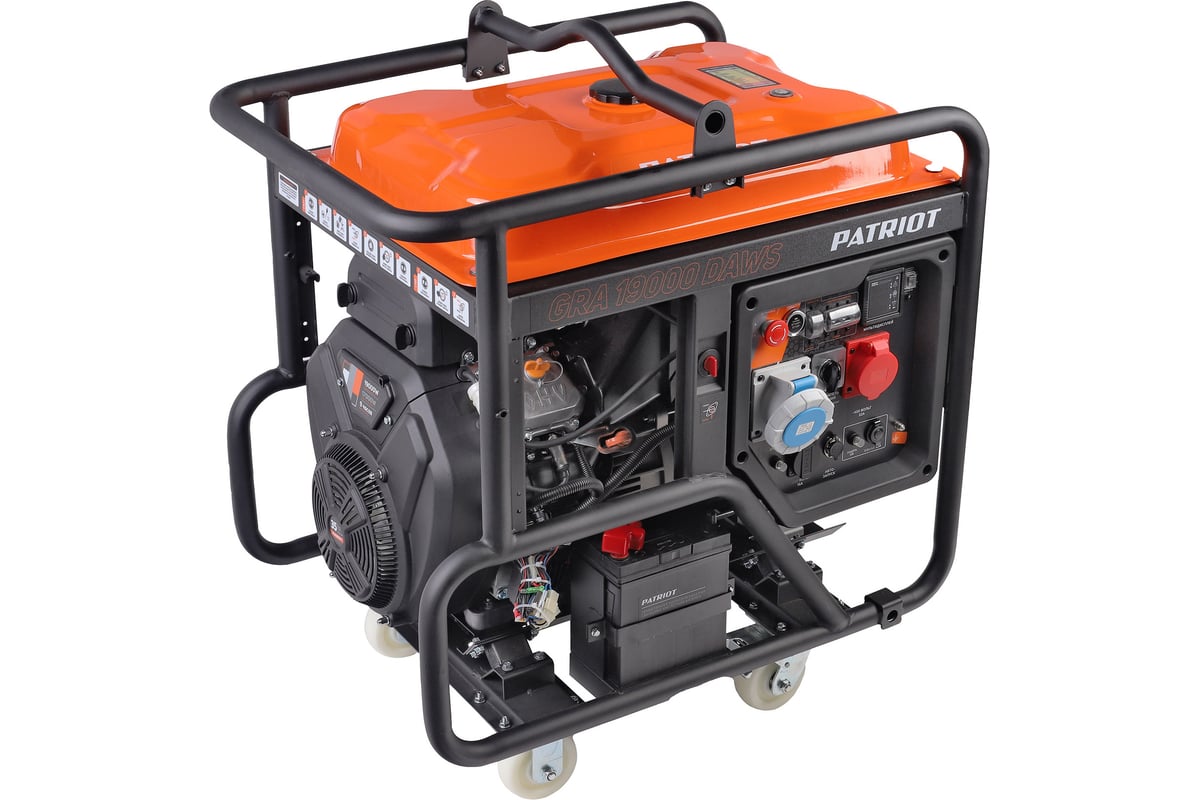 Бензиновый генератор Patriot GRA 19000DAWS 472102319