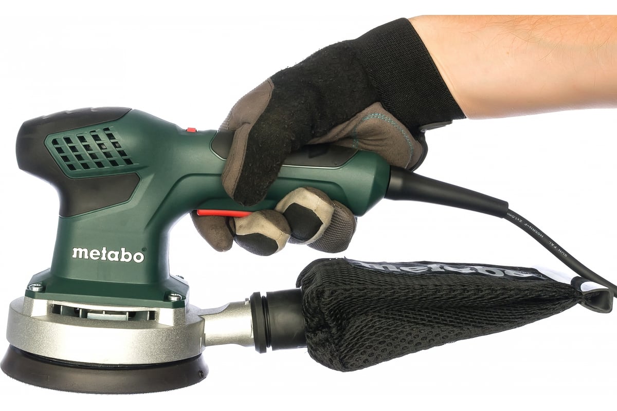 Эксцентриковая шлифмашина в кейсе Metabo SXE 3125 600443500