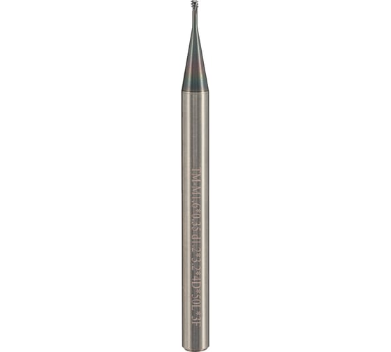 Резьбофреза твердосплавная BSKT 3-витковая М1.6 шаг 0.35мм AlTiSiN 1.2х3.2х50х4мм BSE008S004