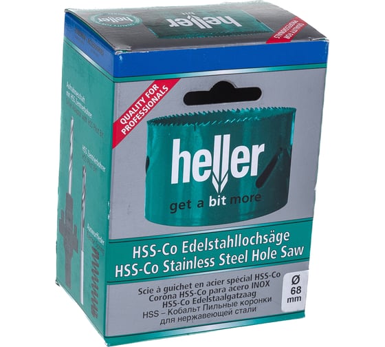 Коронка по металлу HSS-Co 68x38x48мм Heller 26656