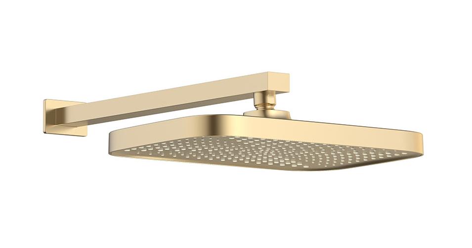 Душевой набор Vincea VSFW-4311RBG трехрежимный, брашированное золото