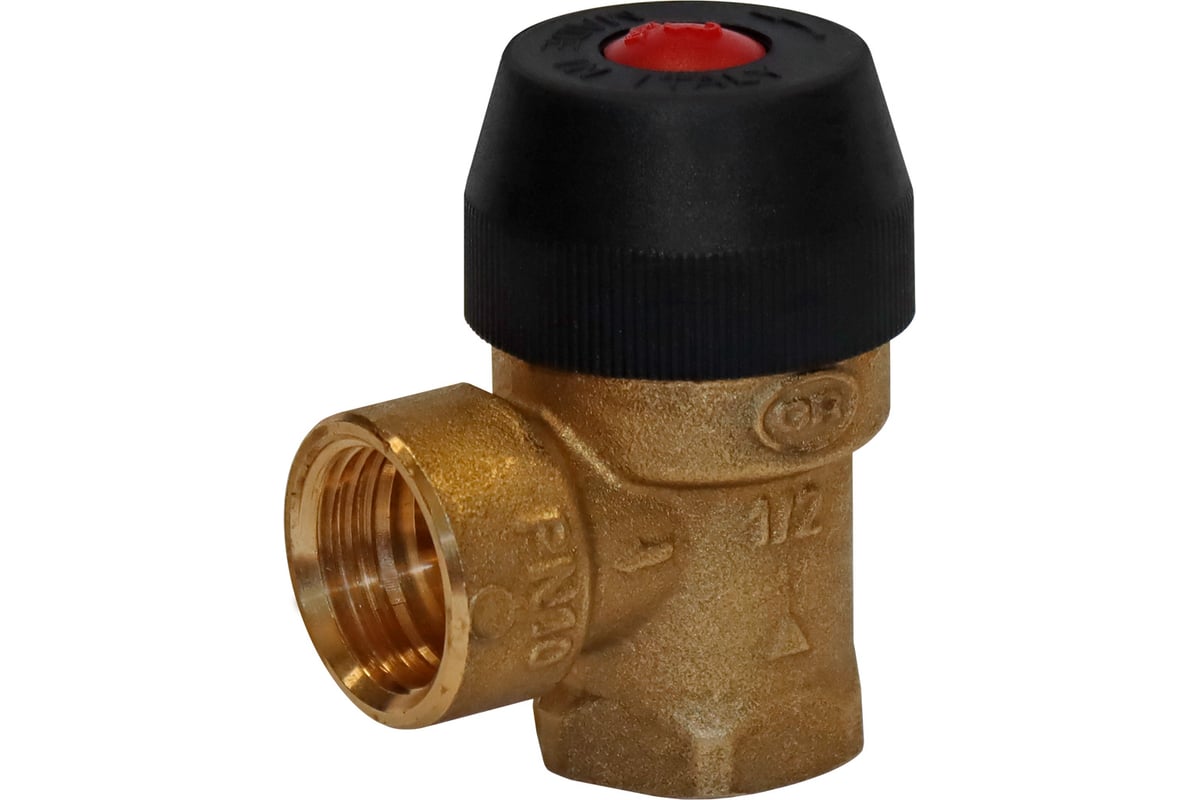 Предохранительный клапан для отопления STOUT Svs-0010-013015 3 бар 1/2"х1/2" (487.130) RG00919SFV1DC5