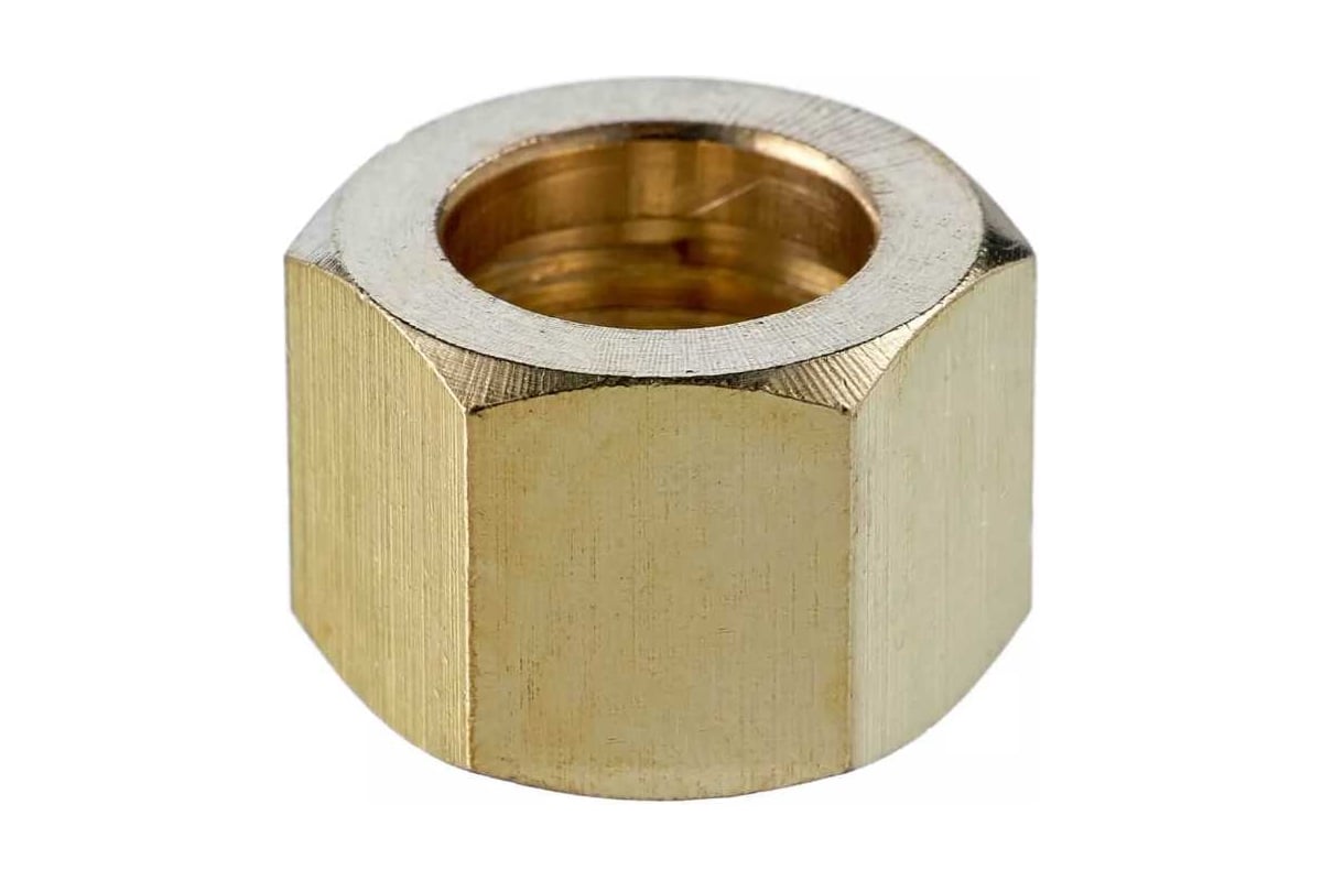 Гайка накидная М16x1.5 (правая, латунь) ПТК 00000028171