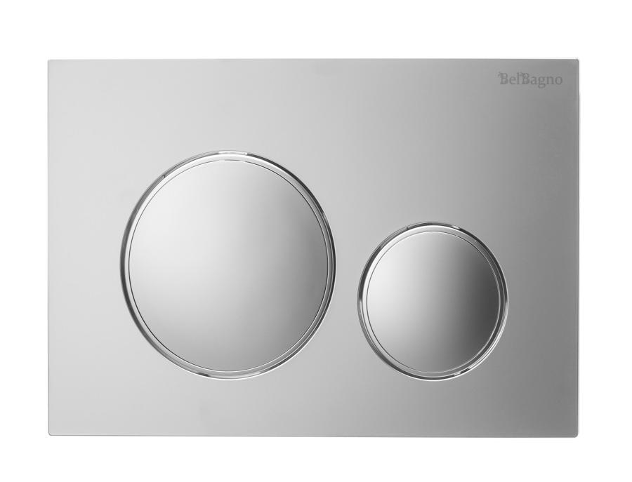 Кнопка смыва BelBagno BB-17C-IN сатин Кнопка смыва BelBagno BB-17C-IN сатин