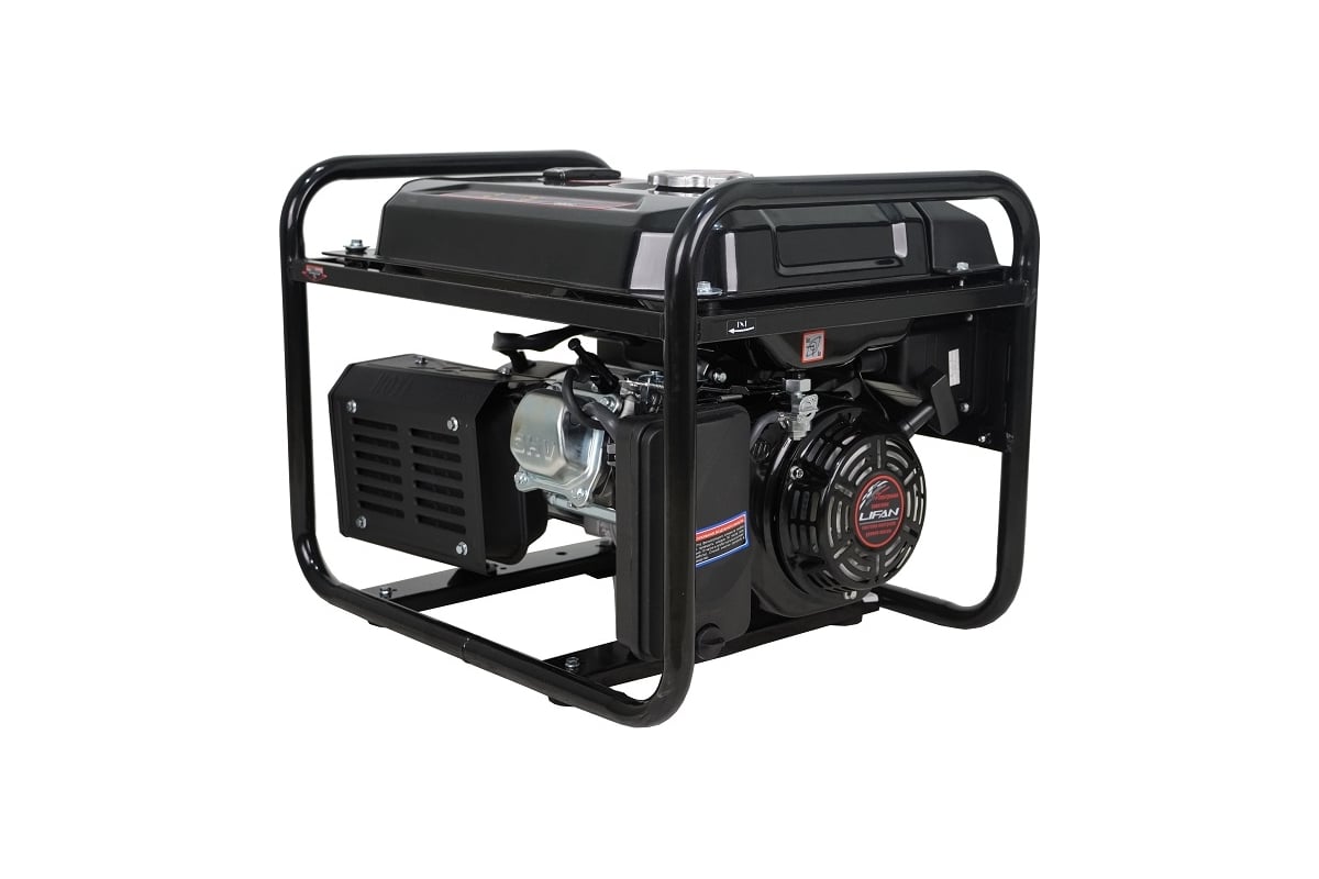 Бензиновый генератор Lifan 3000 220В, 2,8/3 кВт, 7 л.с.3000 2.8GF-6 00-00000586