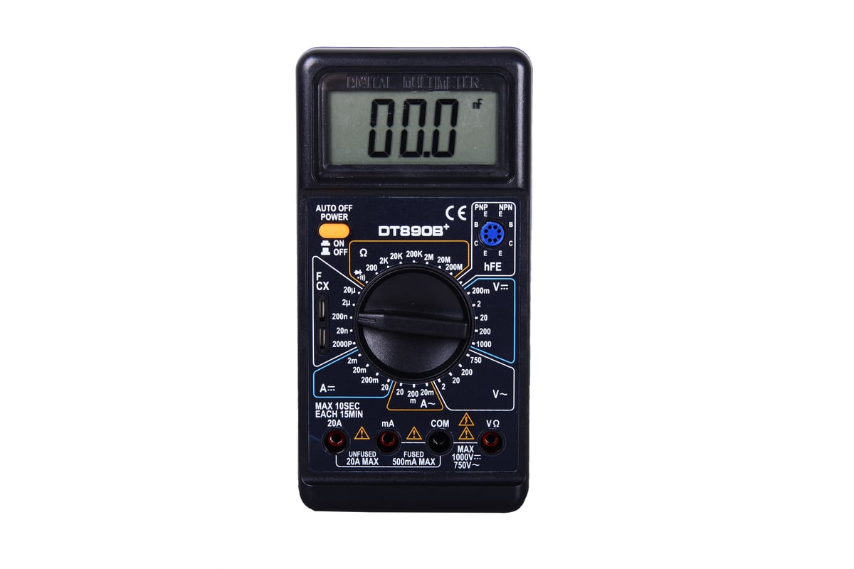 Мультиметр Ресанта TEK DT 890 B+ 61/10/224