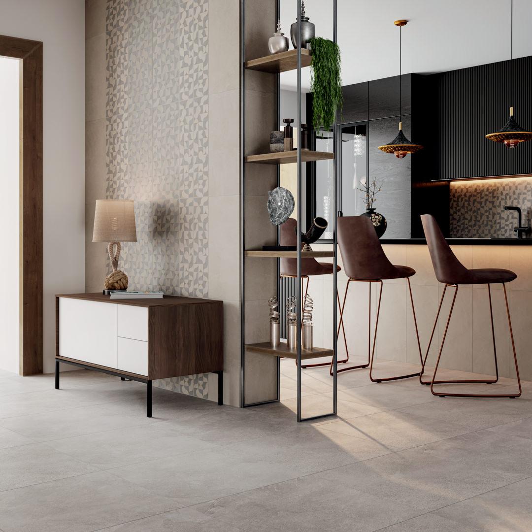 Тумба со столешницей Kerama Marazzi Atollo 110 см белый матовый