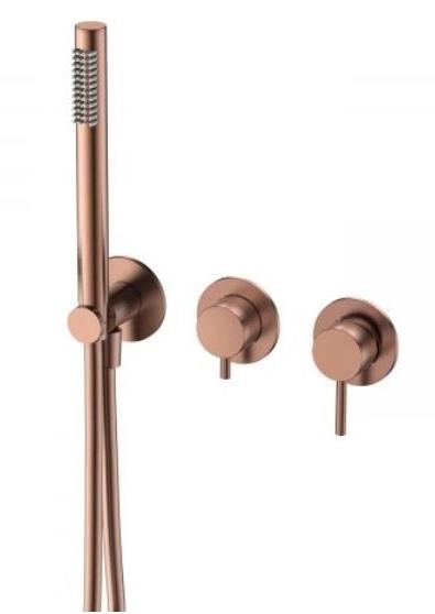 Смеситель для душа AQUAme Siena AQM8805BС медь шлифованная Смеситель для душа AQUAme Siena AQM8805BС медь шлифованная