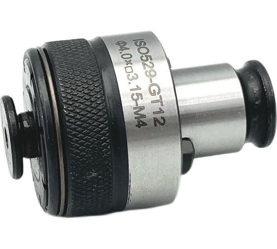 Головка к резьбонарезному патрону для метчиков М4, GT12, d=19 мм TORNERI 041837