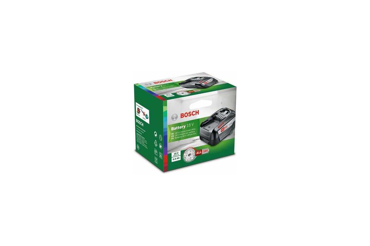 Аккумуляторный блок PBA 18В, 6Ач, Li-Ion Bosch 1600A00DD7
