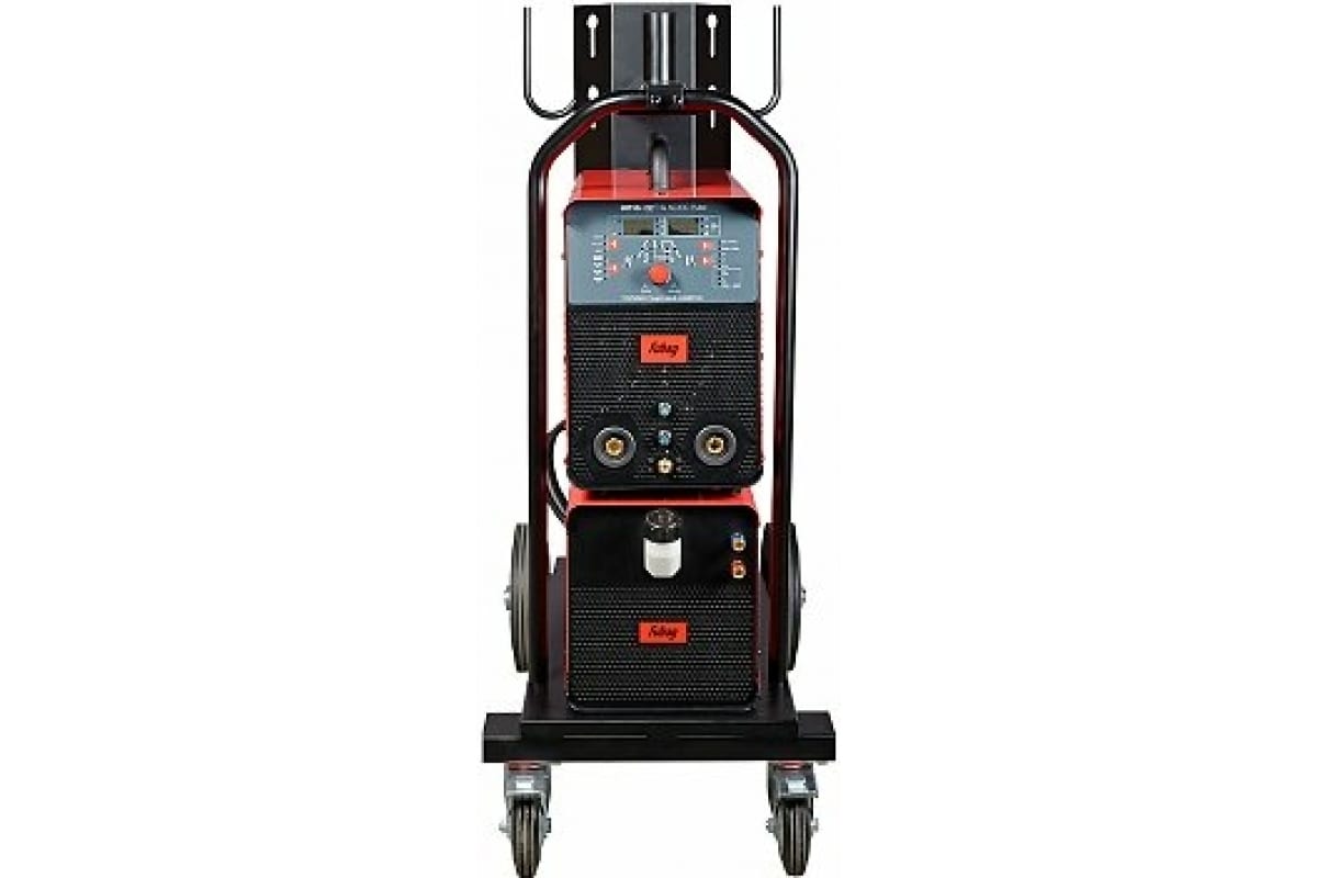 Инвертор Fubag сварочный INTIG 400 T W AC/DC PULSE+FB TIG 18 5P 4m+мод. охлаждения+тележка, 31456.1