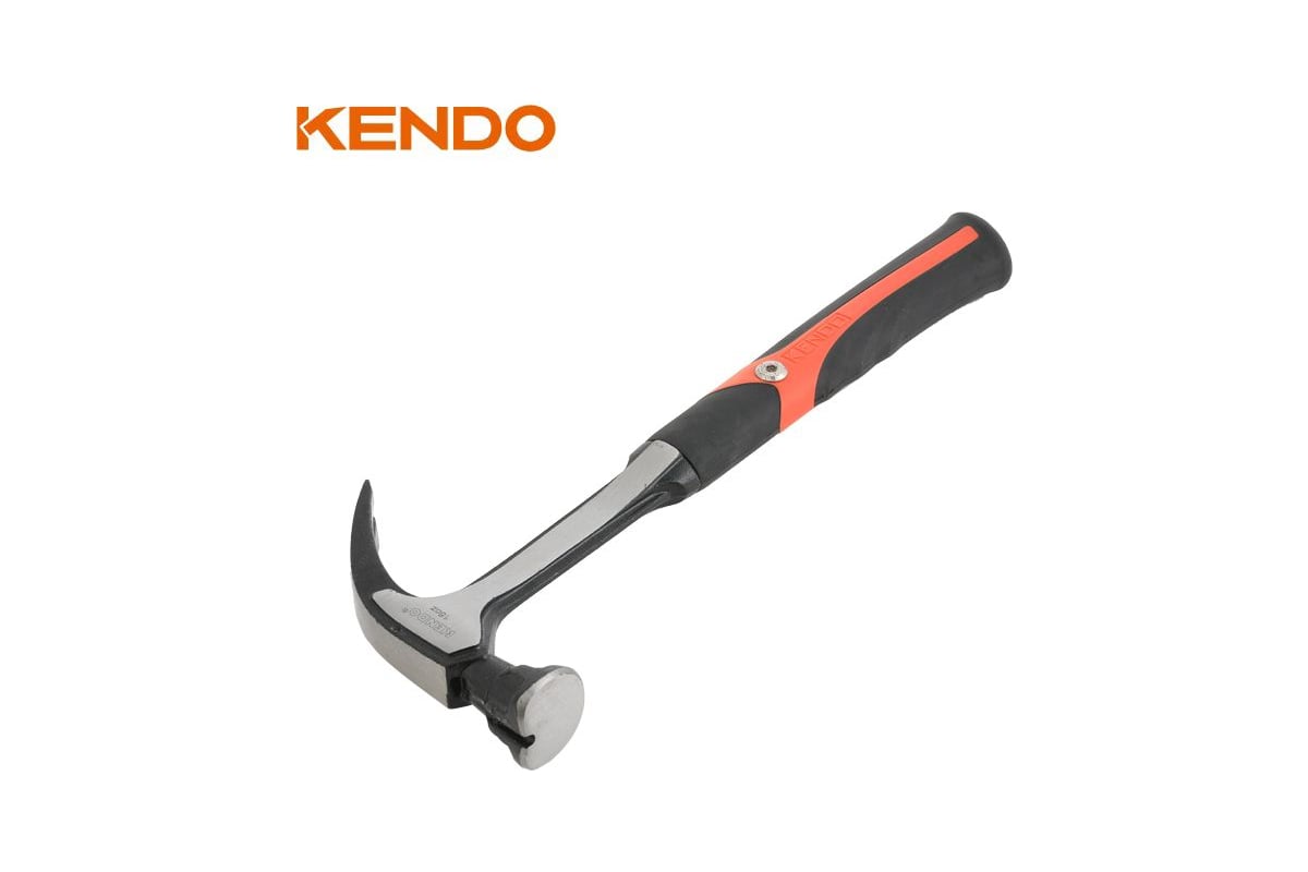 Молоток-гвоздодер KENDO 450 г 25126