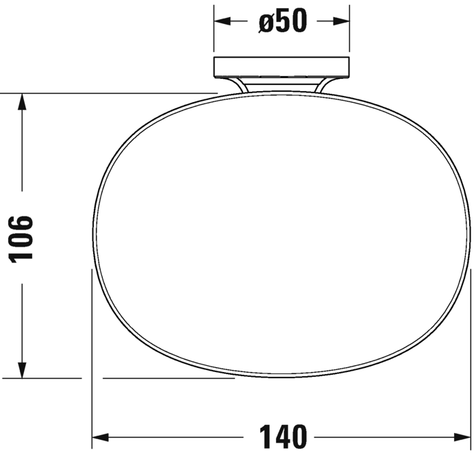 Мыльница подвесная Duravit Starck T 00993346 черный матовый