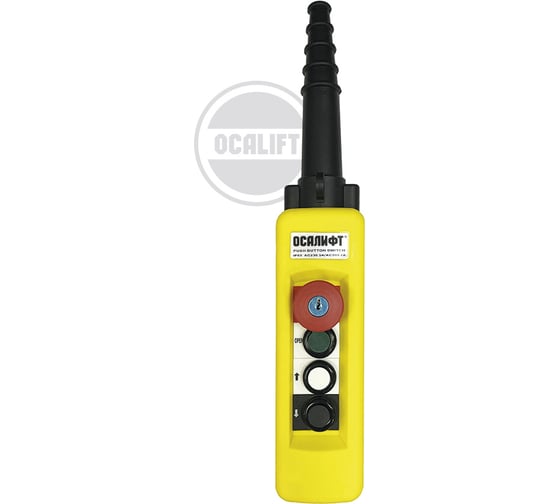 Пульт управления 4 кнопки 2 скорости, стоп, ключ, старт, IP65 OCALIFT XAC-A491Y