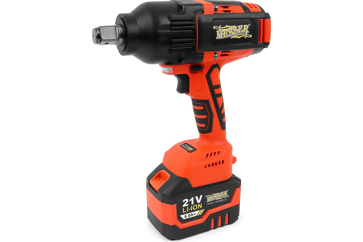 Аккумуляторный ударный гайковерт Messer T9200 2000Нм 6Ач 05-40-920