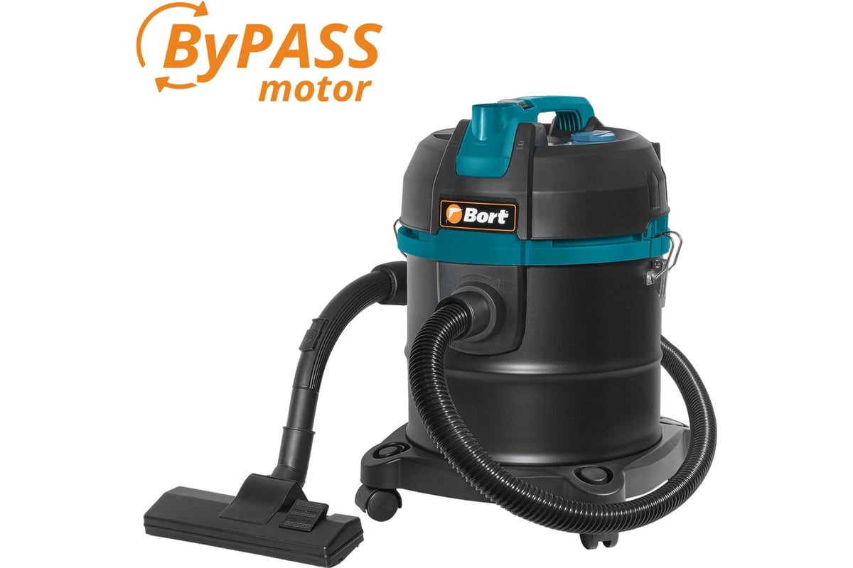 Пылесос для сухой и влажной уборки Bort BSS-1220 BLACK 93412598