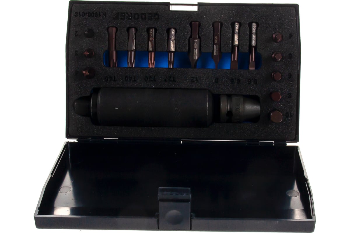 Набор с ударной ручной отверткой 1/2 дюйма Gedore 6654600