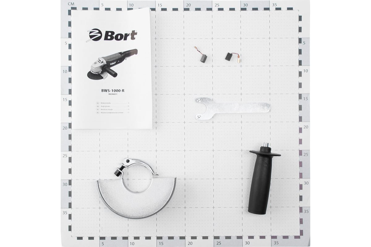 Угловая шлифовальная машина Bort BWS-1000-R 98296631