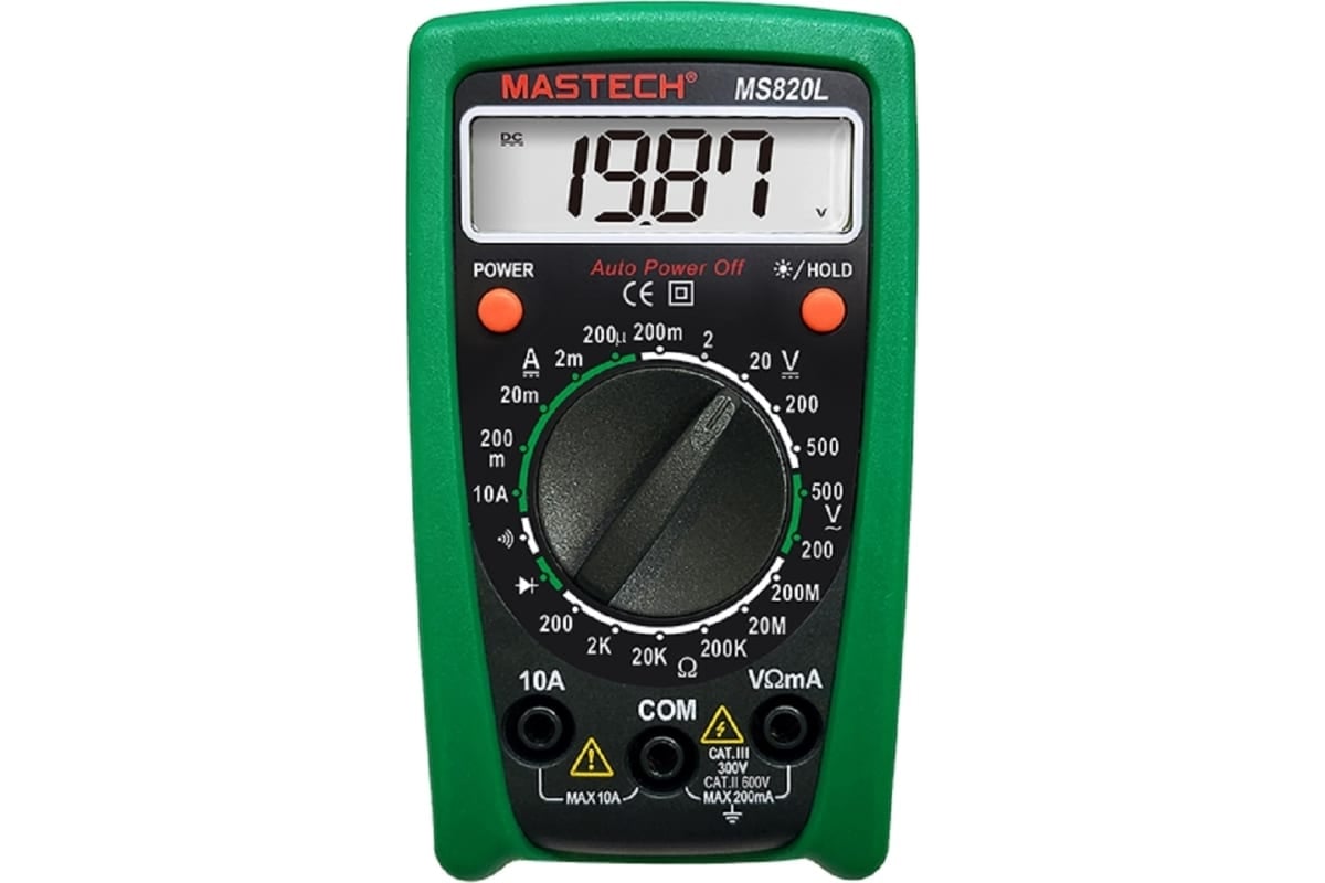 Цифровой мультиметр Mastech MS820L