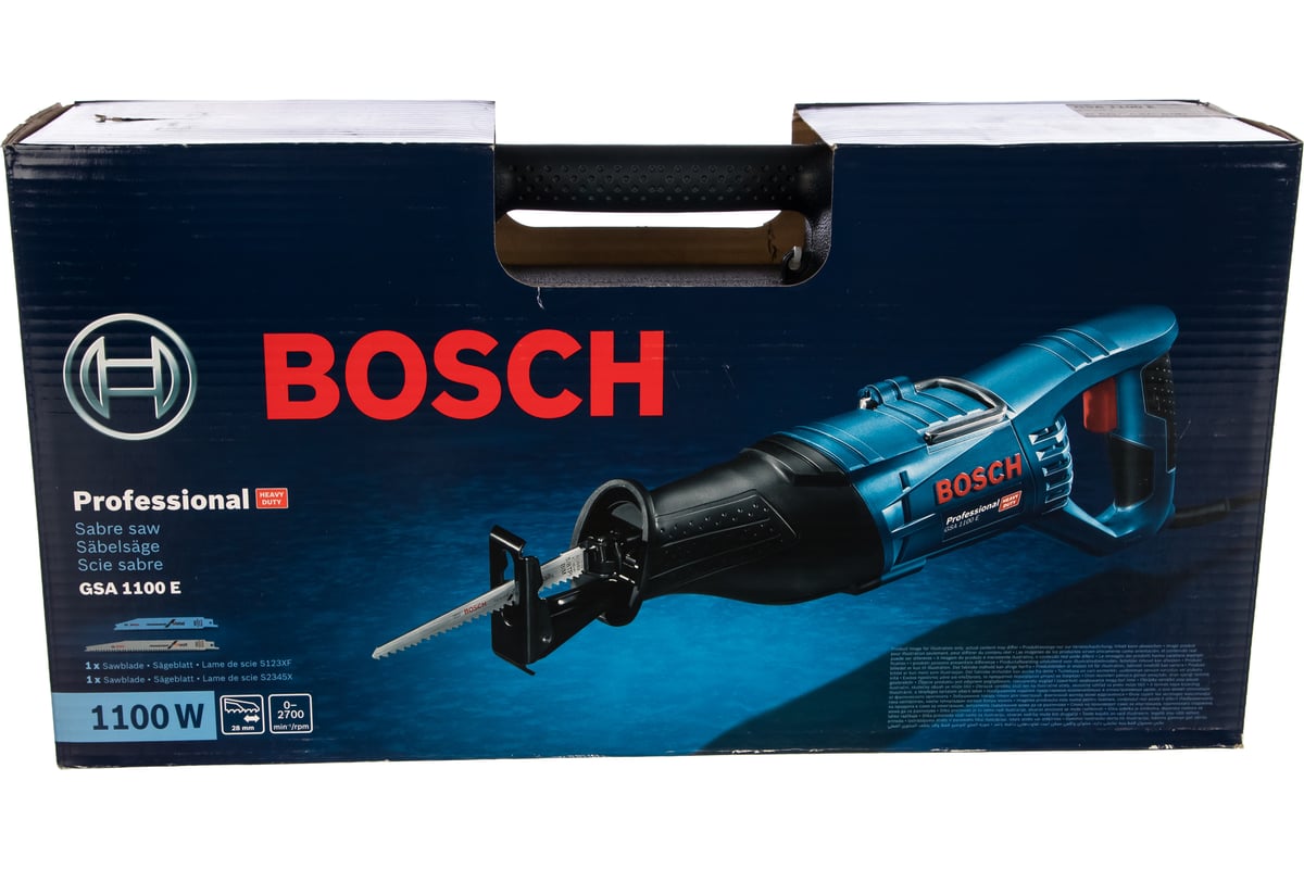 Сабельная ножовка Bosch GSA 1100 E 0.601.64C.800