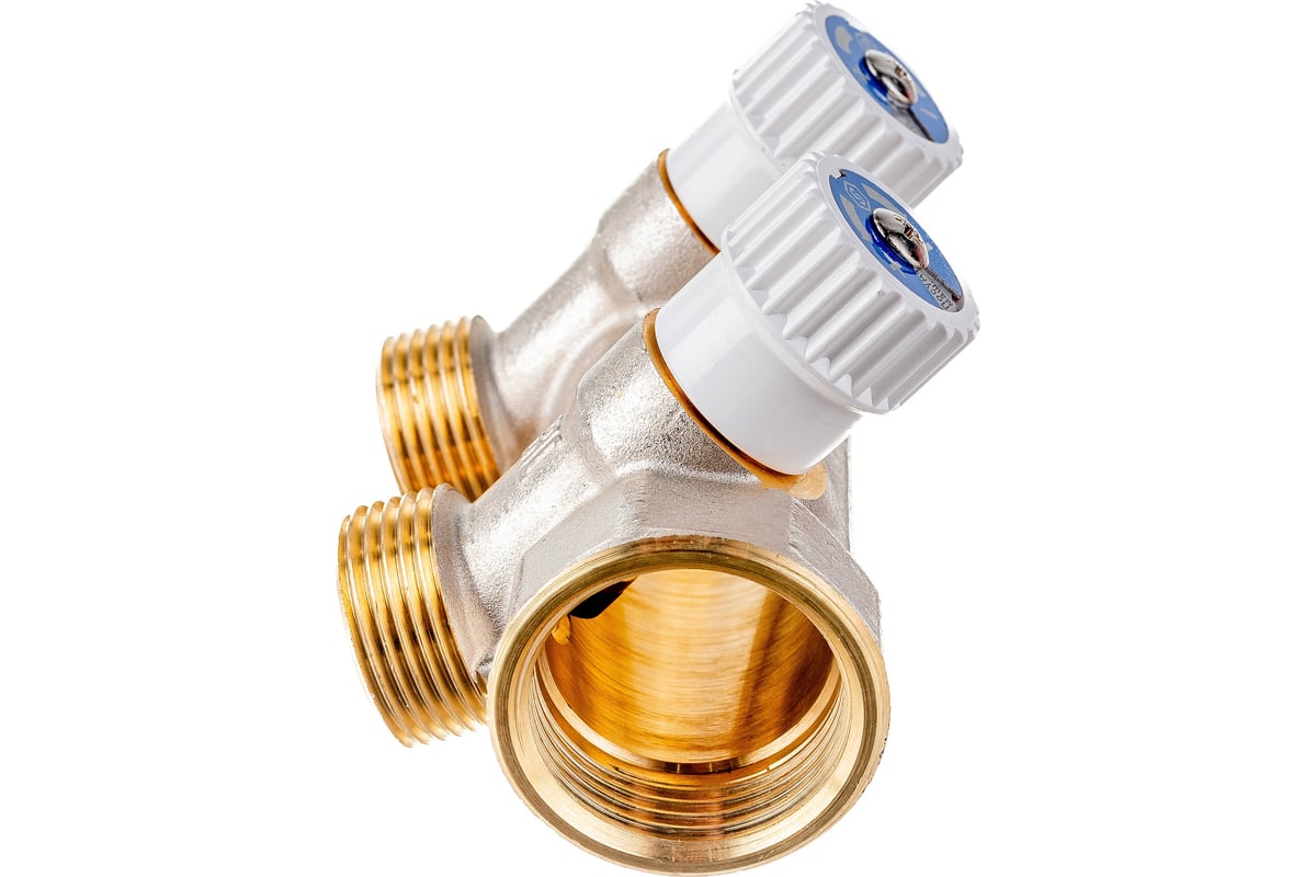 Распределительный коллектор STOUT 1, 2 отвода 3/4ЕК SMB 6851 013402 RG008S37S7JS9T