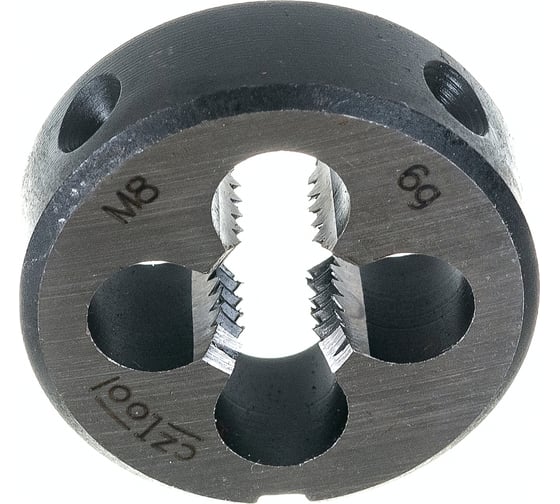 Резьбонарезной набор Bucovice Tools MINI-1, 9 предметов, плашки M3-M12, на блистере 330129