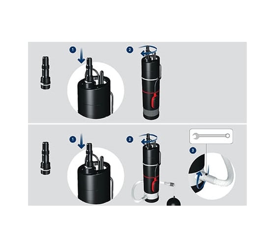 Колодезный насос Grundfos SBA 3-45 AW 97896312