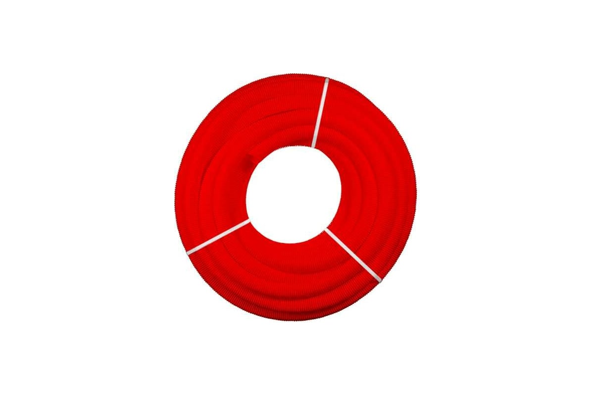 Гофрированный шланг ORIO красный D-25 мм ШГ25-6