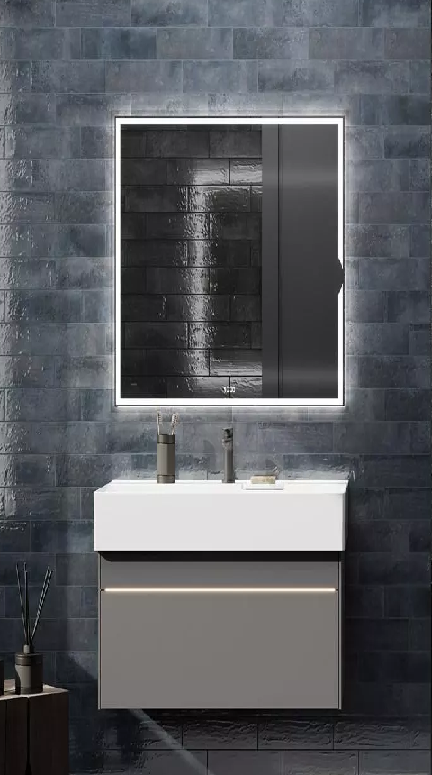 Мебель для ванной Kerama Marazzi Logica 60 см 2 ящика, стальной серый