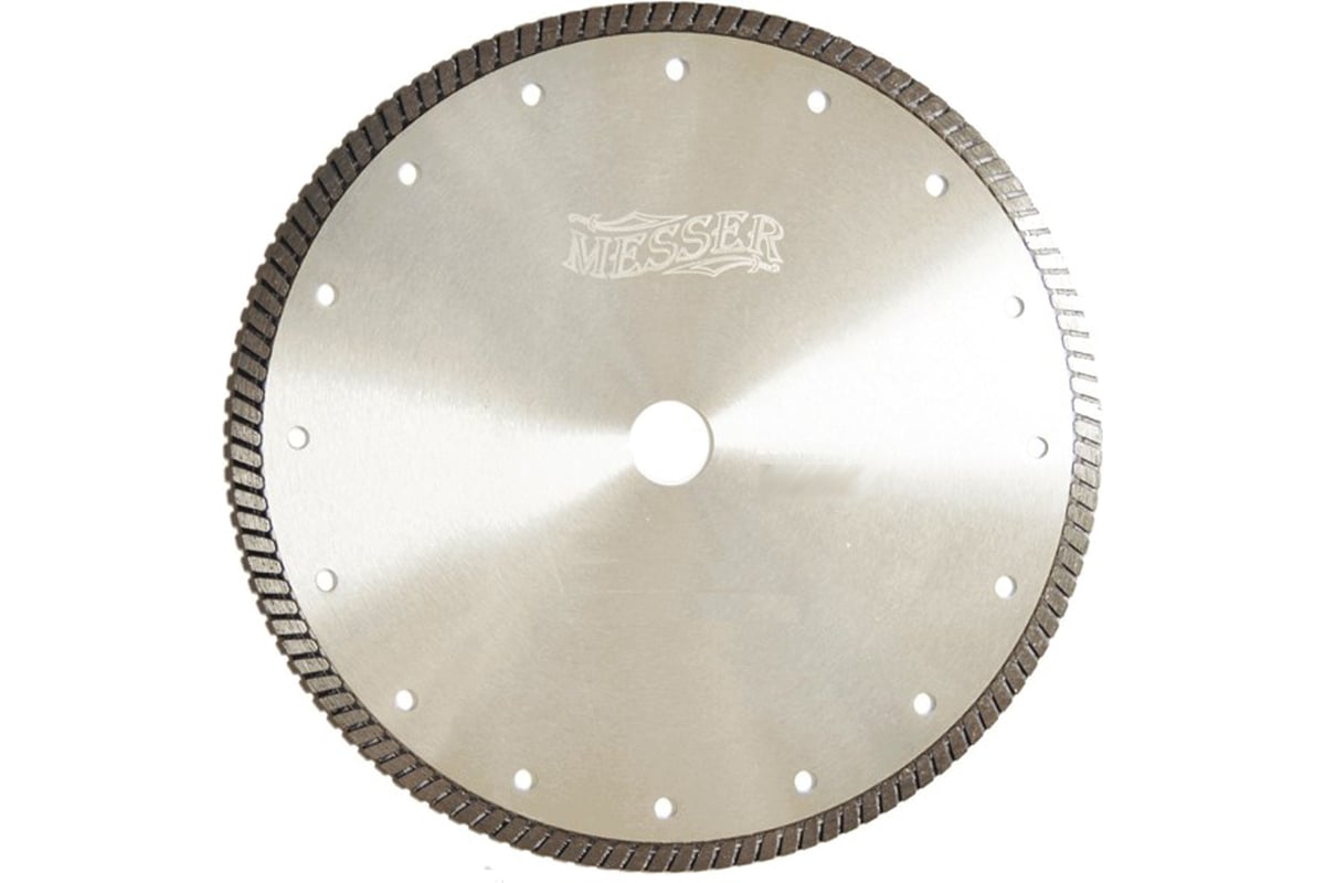 Диск алмазный турбо B/L по бетону 230D-2.5T-7.5W-22.2 Messer 01-31-230