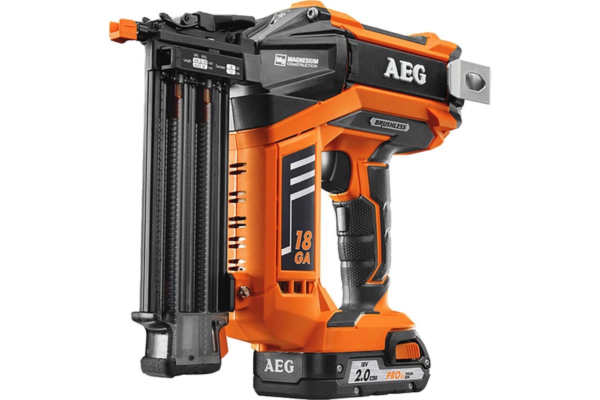 Аккумуляторный гвоздезабиватель AEG B18N18-0 4935451535