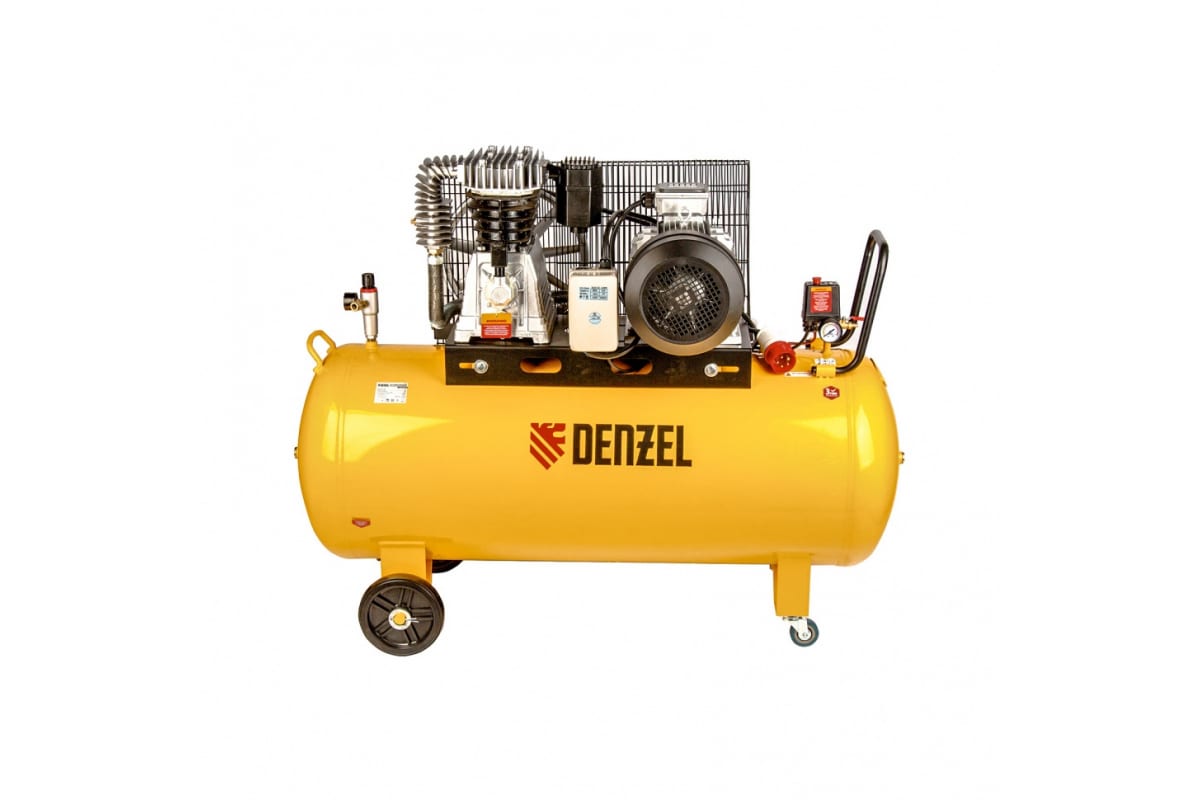 Компрессор Denzel DR5500/300 масляный ременный 10 бар 850 л/м мощность 5.5 кВт 58069