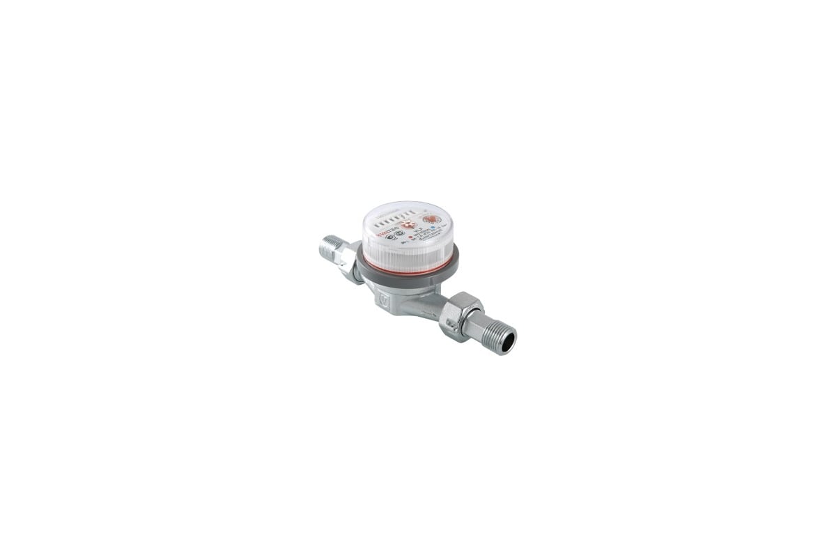 Комплект Valtec _2 VI7 Водосчетчик унив., квартирный, до +90 С, 1,5м3, 1/2", 110 мм VLF-15U + Фильтр универсальный вн.-вн. 1/2 VT.386.N.04 VT.VI7.K2.VLF.386