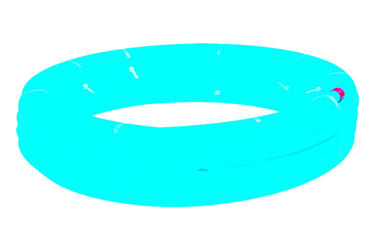 Труба однослойная для теплого пола Blue Ocean PERT PN10 в бухтах/200м - 16x2,0 PERT/FHS(B)/16x2.0