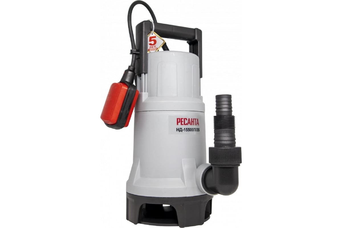Дренажный насос Ресанта НД-15500П/35 77/2/6