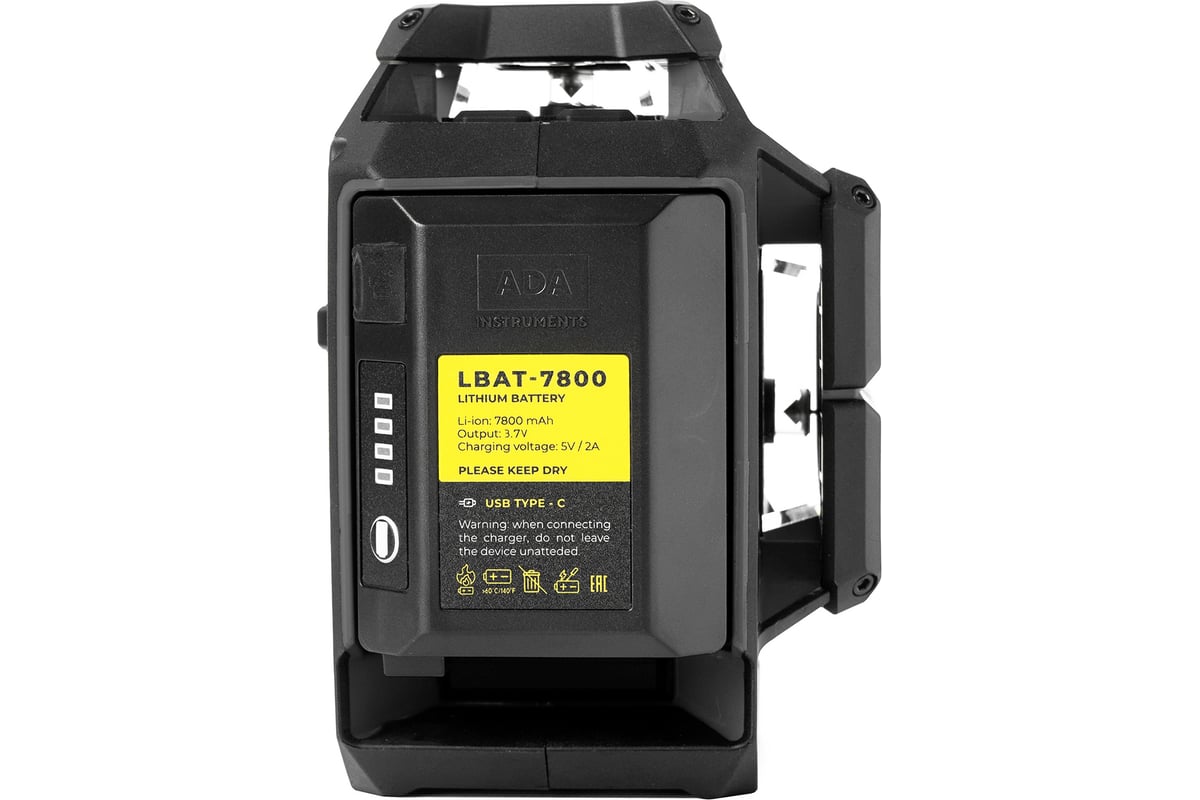 Профессиональный лазерный уровень ADA LaserTANK 3-360 GREEN basic edition А00633