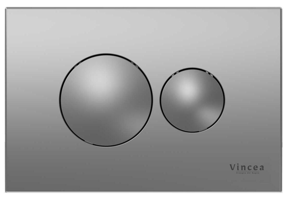 Кнопка смыва Vincea VFP-731MG матовый серый