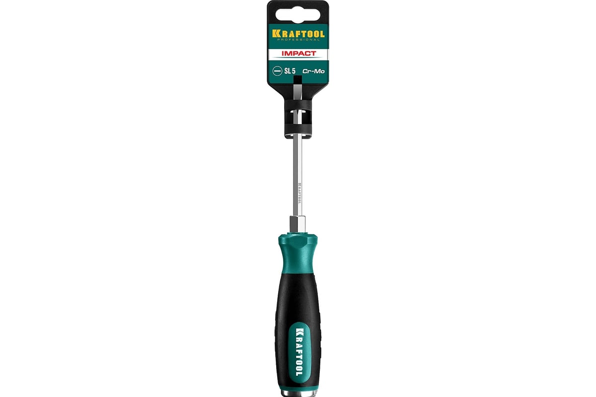 Ударная отвертка Kraftool Impact стержень из CrMo стали 250033-5