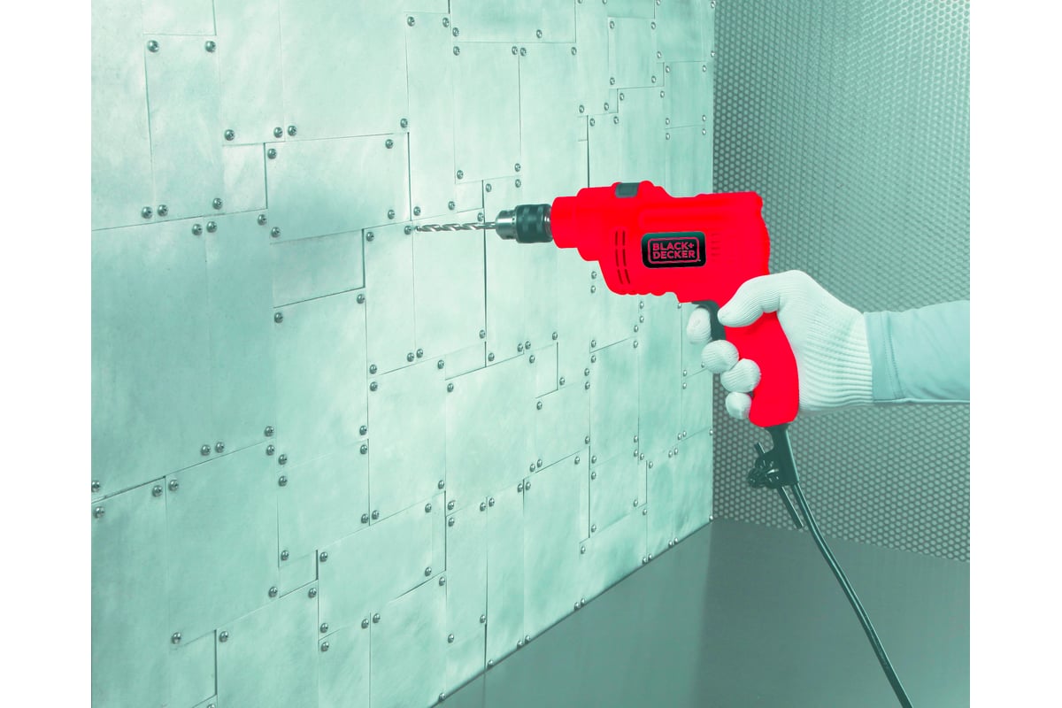 Электронная ударная дрель Black&Decker KR5010