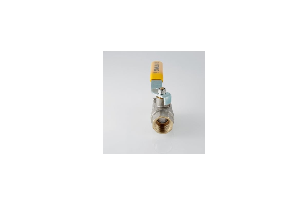 Шаровой газовый кран, стальная рукоятка 1/2 вн.-вн. Valtec VALGAS VT.271.N.04