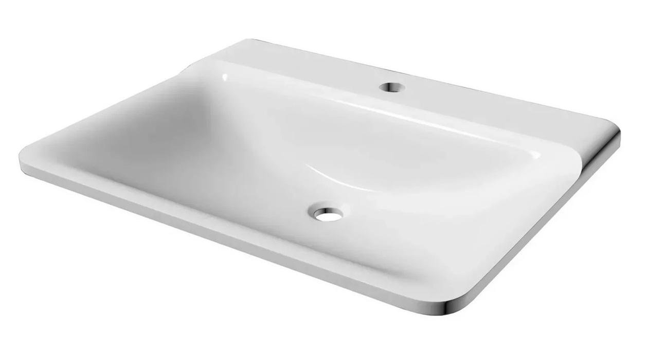 Раковина AQUAme Solo 60 см белый 08.60/W/RL
