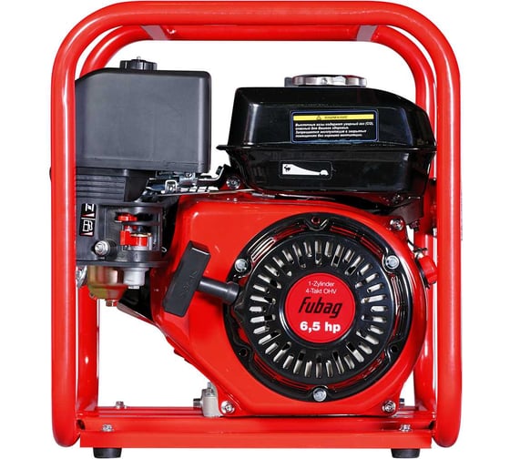 Мотопомпа бензиновая для чистой воды Fubag PG 600 (600 л/мин_26 м) 646260