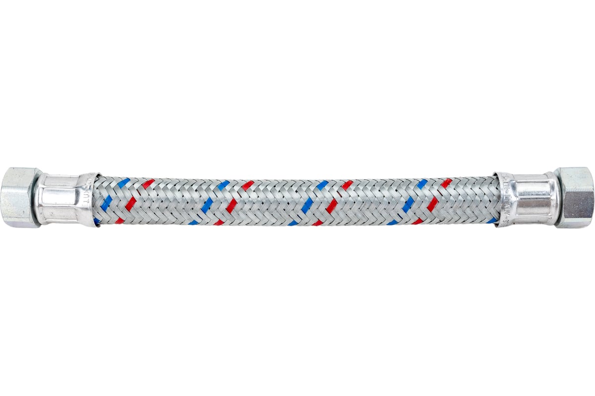 Гибкая подводка для воды ВР 3/4" х ВР 3/4", длина 300 мм STOUT RG008S8TK8T7GO