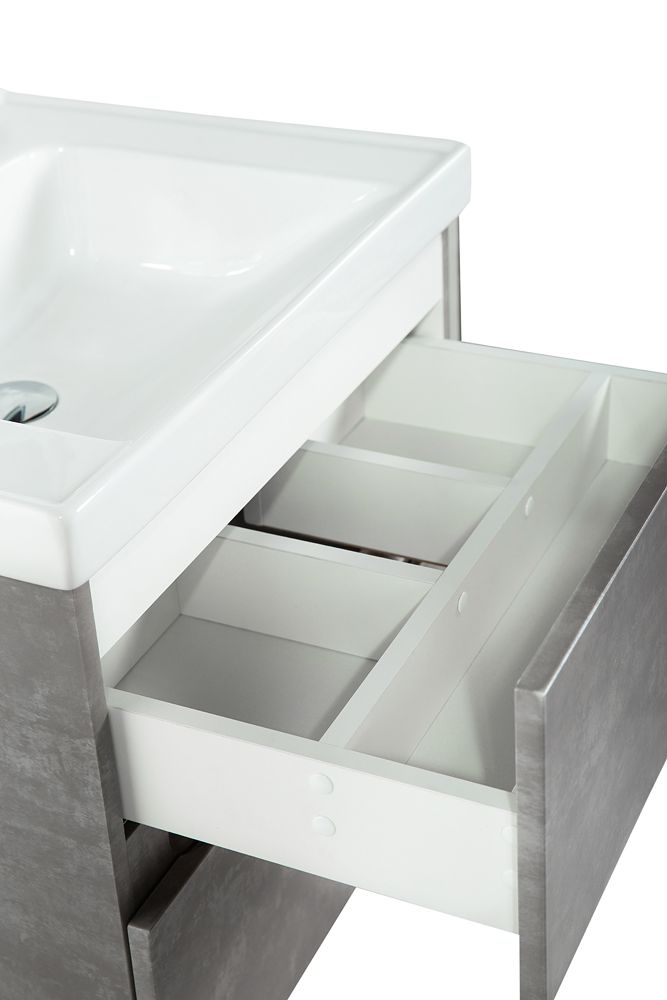 Мебель для ванной Art&Max Techno 90 см айс какао