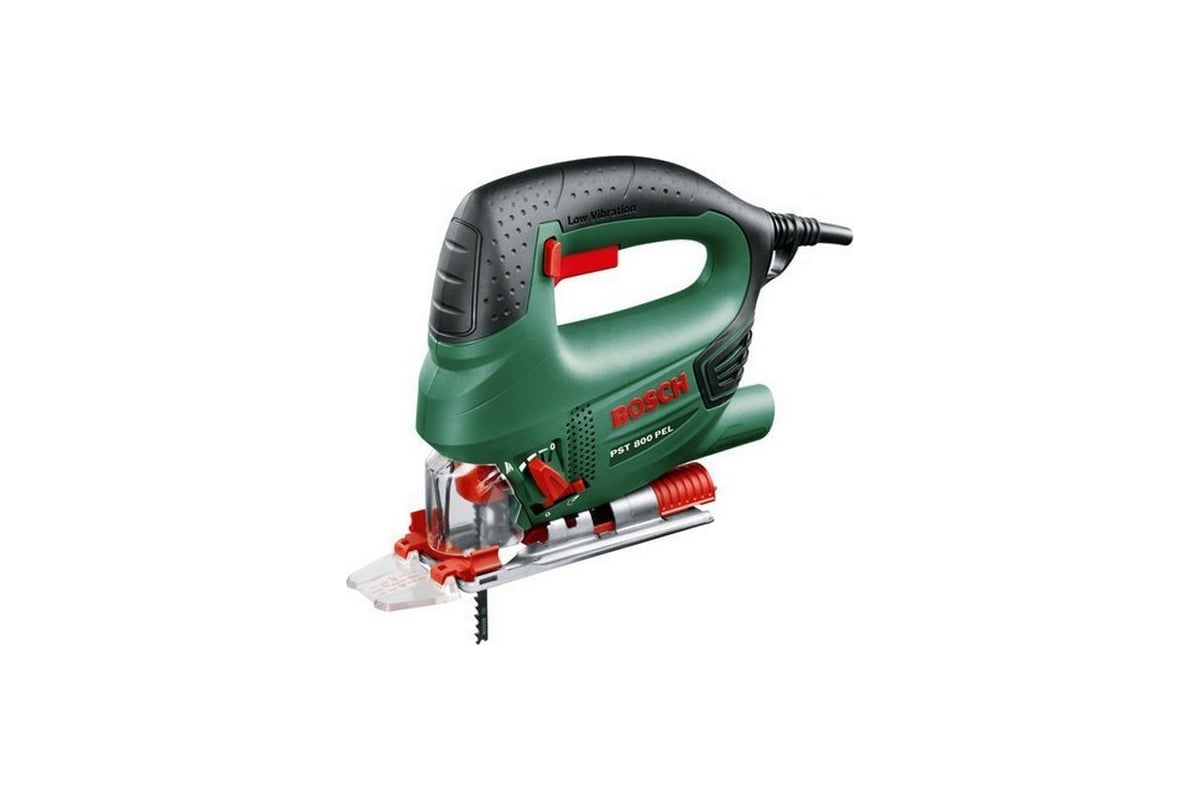 Лобзик Bosch PST 800 PEL Compact + 10 пилок 0.603.3A0.101